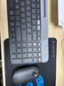 罗技（Logitech）K580无线蓝牙键盘带手机支架可跨屏切换静音按键无限薄膜键盘笔记本电脑手机ipad平板键鼠套装 【K580+鹅卵石鼠标】星空灰 实拍图