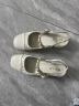 百丽锦绣新中式包头凉鞋女24夏季新款方头凉鞋B1911BH4预售 米白 38 晒单实拍图