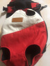 SLPC狗狗背包胸前双肩包小型犬比熊泰迪透气旅行便携包外出狗背带猫包 红白 XXL(建议13-15斤内宠物) 实拍图
