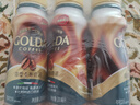 WINGSFOOD戈尔达GOLDA咖啡浓萃卡布奇诺200ml*3 进口即饮咖啡瓶装饮料 实拍图