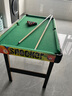YDZC 儿童台球桌折叠家用玩具大号桌球台8至12室内小型3-6岁六一礼物 加大长脚不折叠-彩纹-2037+2 实拍图