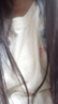纯棉圆领短袖t恤女2025新款夏季宽松中长款韩系chic半袖上衣体恤 杏色【纯棉重磅】 M （80-100斤） 实拍图