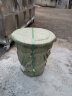 诗欧莱大号塑料桶加厚垃圾大水桶白色圆形带盖 白色 60L 直径40  高度48CM 实拍图