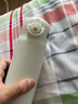 膳魔师（THERMOS）保温杯男女情侣个性水杯新款弹盖JNL升级款JNR系列 501-MTWH 白色 500mL 实拍图