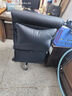 曙光童年真皮老板椅可躺按摩大班椅商务办公椅子舒适久坐书房椅家用电脑椅 贵族黑+搁脚 头层牛皮 实拍图