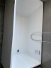 果敢亚克力浴缸小户型家用成人独立式薄边方形单双人深泡浴缸051 白色独立缸1.5米 实拍图