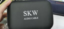 SKW 高颜值 3.5mm音频线  单晶铜镀银公对公耳机线 手机车载电脑音箱连接线 直对弯 AUX002-1米 实拍图