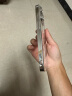 韵宁 【全包镜头膜硬壳】高级感超薄透明电镀适用iphone手机壳苹果保护壳简约风新款防摔轻奢高档款 银色【进口高品质，不掉漆】 iPhone14ProMax 实拍图