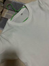 艾罗帝朗纯棉短袖t恤女新款春夏季学生宽松青年百搭学生白T半袖上衣打底衫 纯白 M 建议90-100斤 实拍图