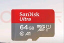 闪迪（SanDisk）64GB TF（MicroSD）存储卡 U1 C10 A1 高速移动版内存卡 读速140MB/s APP运行更流畅 实拍图