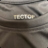 探拓（TECTOP）速干T恤 轻薄透气男情侣款圆领短袖纯色速干衣 TS3043 男款白色 XL 实拍图