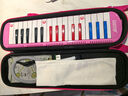东方鼎（EAST TOP）32键口风琴T32儿童初学者小学生入门课堂演奏口吹琴吹管乐器 粉色 实拍图