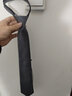 猎尚 男士商务正装8cm宽懒人一拉的结婚新郎领带 免打拉链领带礼盒装 8厘米热唛浅灰拉链款领带 实拍图