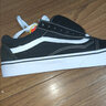 万斯范斯男鞋Old Skool情侣经典款低帮帆布黑白休闲滑板鞋VN000D3HY28 VN000D3HY28 黑白经典 41 实拍图