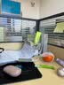 安美诚家具（ANMEICHENG FURNITURE）办公家具职员办公桌椅组合屏风工位一字单人位【含柜】 实拍图