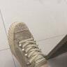 探巡女鞋夏季透气渔夫鞋女休闲鞋女布鞋舒适清凉网面鞋女帆布鞋女单鞋 X828杏色 38 实拍图