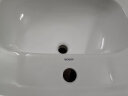 箭牌（ARROW）陶瓷浴室洗手间立式洗手盆面盆立柱盆AP304/307阳台家用小户型 【A款】中号单孔立柱盆 实拍图