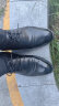 卡帝乐鳄鱼（CARTELO）皮鞋男商务英伦牛皮正装鞋男士婚鞋系带鞋子男2513 黑色增高款 41 晒单实拍图
