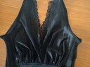 猫惑连体塑身衣透气收腹带提臀产后束身束腰瑜伽裤塑形美体薄款内衣女 黑色【三角款】 M 【建议100-115斤】 实拍图
