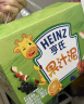 亨氏（Heinz）宝宝婴儿辅食水果苹果香芒香蕉黑加仑各3种口味果汁泥套装 120g*6 晒单实拍图