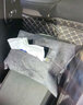 BIMLL B麂皮绒车载纸巾盒汽车车用挂式抽纸盒遮阳板扶手箱座椅背高端收纳 麂皮绒抽纸盒：黑色 实拍图