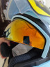 MOTORAX摩雷士摩托车头盔S30半盔四分之三盔男女四季双镜片电动车安全帽 GADA-黑银 XL 晒单实拍图