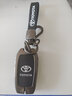 绅创适用丰田钥匙套凯美瑞卡罗拉亚洲龙狮雷凌威兰达锋兰达扣rav4包壳 C款【铂金灰】+【复古黑皮绳】 实拍图