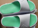 匹克（PEAK）态极拖鞋男女春夏太极防滑国潮一字拖户外沙滩百搭运动凉鞋 大白/浅绿 42 实拍图