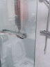 箭牌（ARROW）一字型双活动不锈钢淋浴房极窄边框推拉双移门玻璃隔断干湿分离 1.4-1.49m 雅黑/极窄不锈钢2099 晒单实拍图