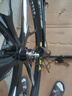 凤凰（Phoenix） 山地自行车成年人男士女士学生变速减震油刹线刹山地车自行车 黑白色十刀轮高碳钢车架 27.5寸（身高170-190左右） 24速数字指拨/默认线碟可改油碟 实拍图