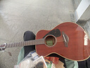 雅马哈（YAMAHA）FG830/FG850/FS830/FS850吉他初学者民谣单板学生木吉他电箱琴 FS850 桃花芯木-40英寸原声款 实拍图