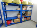 珂洋货架展示架货架家用储物架货架仓储轻型家用货架仓库展示架置物架 蓝色 2000*600*2000/四层主 实拍图