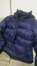 君羽户外鹅绒羽绒服男加厚保暖800高蓬秋冬男士面包服可收纳52115 宝蓝色-男款 L 推荐男141-155斤/女116-125斤 实拍图