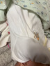 婴诗拉贝婴儿连体衣 新生儿和尚服初生宝宝爬服哈衣春秋纯棉内衣婴儿衣服 2件装-四季偏襟-小熊黄色组合 59cm (1-3个月8-12斤) 实拍图