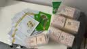 名蔻（MINGKOU）化妆品韩品护肤套盒春夏季女深层补水润泽爽肤水乳液霜组合套装 VE防水丝滑自然白粉底液45g 实拍图