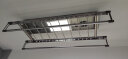 晾霸（L-Best）晾霸LB01智能晾衣机阳台家用折叠晒衣架1.2米主机四杆伸缩 宝石灰 消毒+风干+LED大灯 实拍图