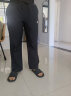有志者（UZIS）美式运动长裤男休闲宽松篮球训练梭织直筒裤子[头文字D] 黑色 XL 晒单实拍图
