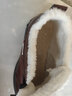【真牛皮】戈耐棉鞋冬天季加绒加厚保暖高帮雪地鞋真皮商务休闲棉皮鞋二棉男士软底防滑中年老年人爸爸棉鞋子 黑色 【真牛皮】加绒款 43码(265MM) 实拍图