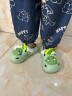 巴拉巴拉宝宝洞洞鞋儿童拖鞋夏季软底防滑洗澡婴儿幼儿室内家居男童凉拖鞋 晒单实拍图
