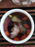 美斯尼 加厚玻璃茶叶罐醒茶罐 密封罐储物罐装茶叶盒便携瓶家用防潮储藏罐茶具配件 夏蓉（蓝色） 实拍图