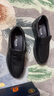 老人头男鞋夏季新款商务休闲皮鞋男镂空真皮透气皮凉鞋套脚爸爸鞋特大码 黑色 39 实拍图