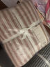 网易严选A类【新疆长绒棉】针织条纹四件套纯棉全棉被套床单被罩四季款 【新款】钰灰-烟灰色 1.5m床四件套 床笠款 适用2*2.3m被芯 实拍图
