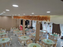 酒店椅子将军椅宴会椅婚庆椅贵宾椅办公会议培训靠背椅饭店餐桌椅 1.2mm钢管 普通海绵 10张起发 实拍图