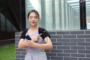 巴迈尔护肩膀理疗热敷保暖肩周炎肩膀颈部保护套电加热艾草发热按摩神器 【插电双肩】三挡控温定时 均码【赠：艾草包】左右肩通用 实拍图