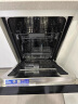 海尔（Haier）12套嵌入式洗碗机X3000 45cm超窄 80℃消杀 变频一级水效 分区洗 EYBW122286BKU1 实拍图