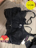 mybody内衣女超薄款奶罩透气大胸显小文胸【下胸围偏小，建议拍大一码】 黑色 85C 实拍图