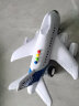 宝乐星 儿童玩具早教大号会讲故事的卡通客机惯性A380飞机模型滑行航客机 女孩男孩玩具生日礼物 实拍图