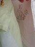 全棉时代 新生儿纯棉纱布和袍婴儿连体服体式睡袍宝宝和尚服哈衣A类 伊恩植物园+清水粉 73(6-12个月) 晒单实拍图