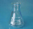比克曼生物 蜀牛锥形瓶广口三角烧瓶250ml实验室直口三角瓶大B口加厚玻璃耐高温烧杯 【直口/小口】250ml 实拍图