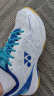 YONEX尤尼克斯羽毛球鞋yy入门级训练减震动力垫男女SHB101CR 白/蓝41码 晒单实拍图